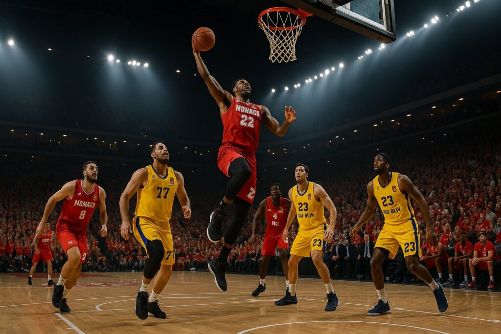 AS MONACO vs HAPOEL IBI TEL AVIV — Evroliga Apr 17, 2026