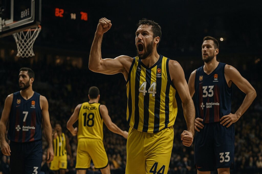 Fenerbahce pobedio Barcelonu 82:78 u dramaticnom mecu Evrolige