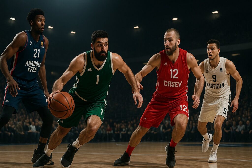 Evroliga tabela 2025/26: Panathinaikos dominira, srpski timovi u borbi