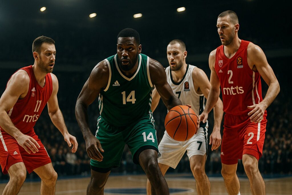 Evroliga tabela 2025: Panathinaikos predvodi, srpski timovi u borbi za plej-of