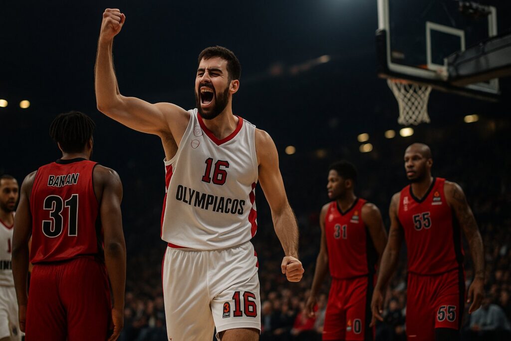 Olympiacos slavio protiv Milana u 38. kolu Evrolige (85:76)