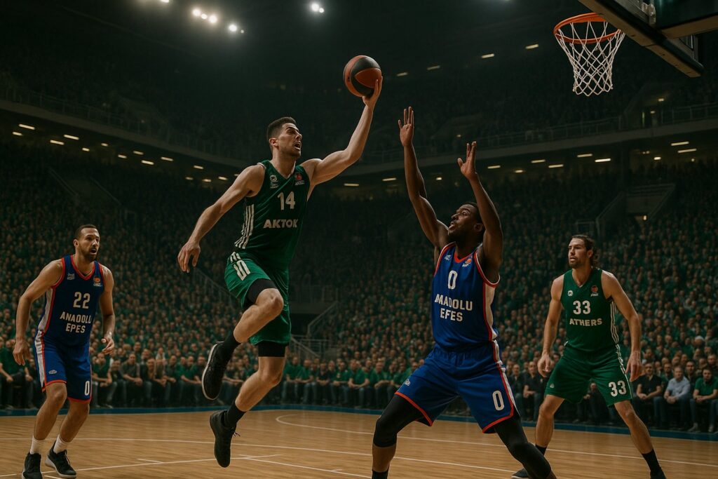 PANATHINAIKOS AKTOR ATHENS vs ANADOLU EFES ISTANBUL — Evroliga Apr 17, 2026