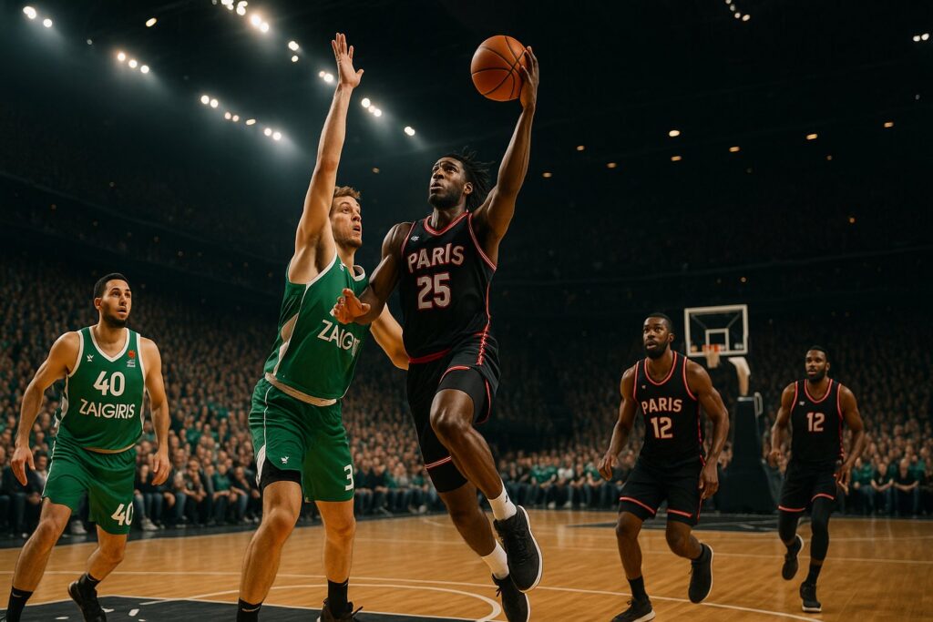 ZALGIRIS KAUNAS vs PARIS BASKETBALL — Evroliga Apr 17, 2026