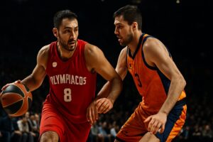 Evroliga Statistika Kolo 38 2025/26: Olympiacos Vodi, Valencia Juri